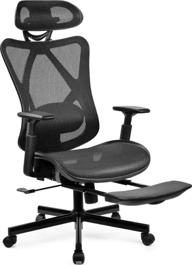 Polaza ️ Ergonomische Bureaustoel Gaming Stoel Gaming Bureaustoelen Voor Volwassenen Ergonomisch Zwart