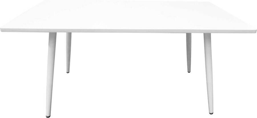 Poldimar EMOB Eettafel Rinus 200cm wit Keukentafels Wit MDF; Metaal Keukentafels Op voorraad - Foto 2