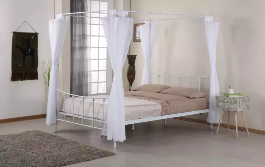 Poldimar Hemelbed Amore 140x200 Wit - Foto 2