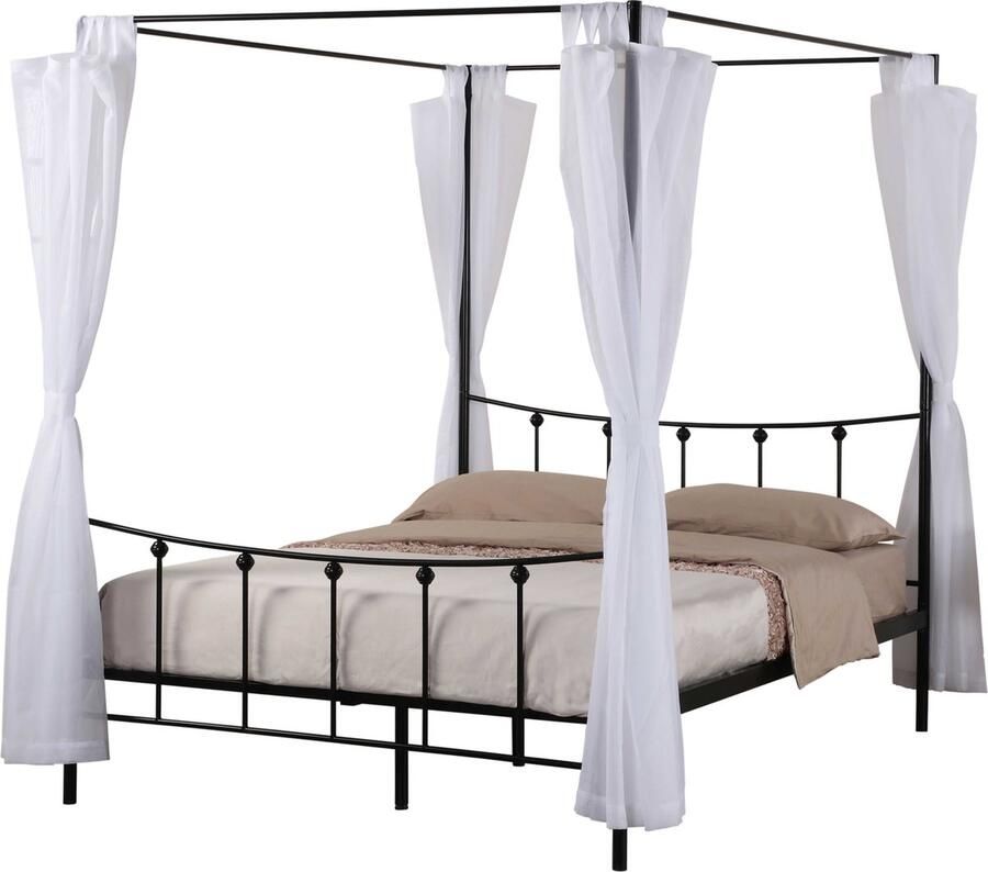 Poldimar Hemelbed Amore 160x200 Zwart