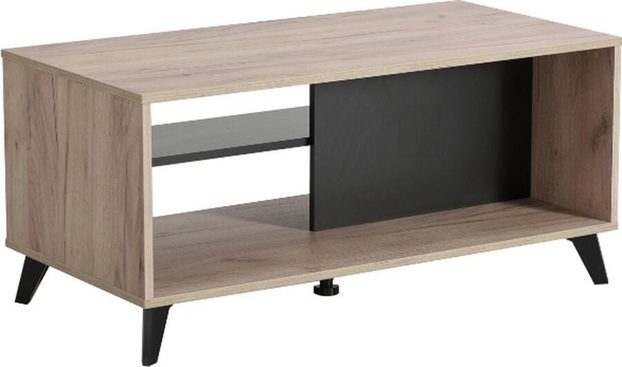Poldimar Salontafel Bruin 102x47x47 cm