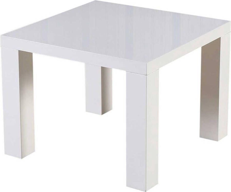 poldimar Salontafel Wit 60x60x45 cm