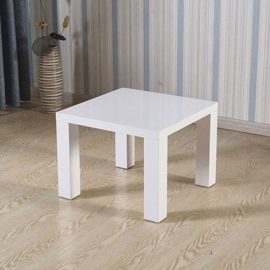 poldimar Salontafel Wit 60x60x45 cm