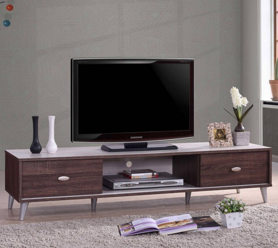 poldimar TV Meubel Tv-meubel Anna 150cm Bruin