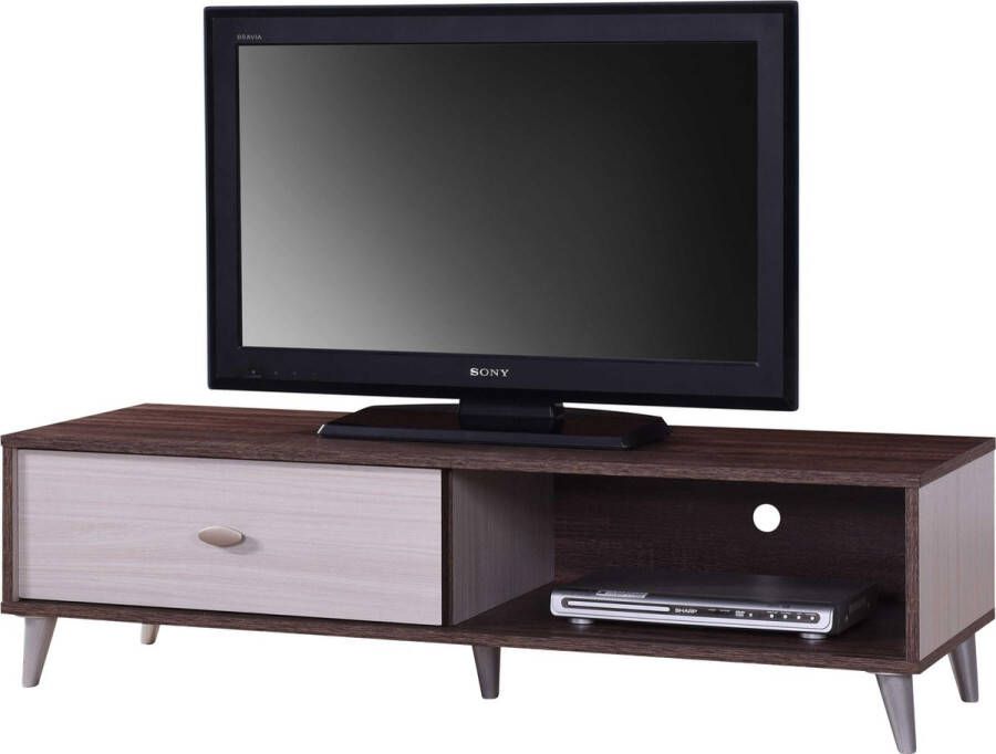 poldimar TV Meubel Tv-meubel Rumbo 120cm Bruin