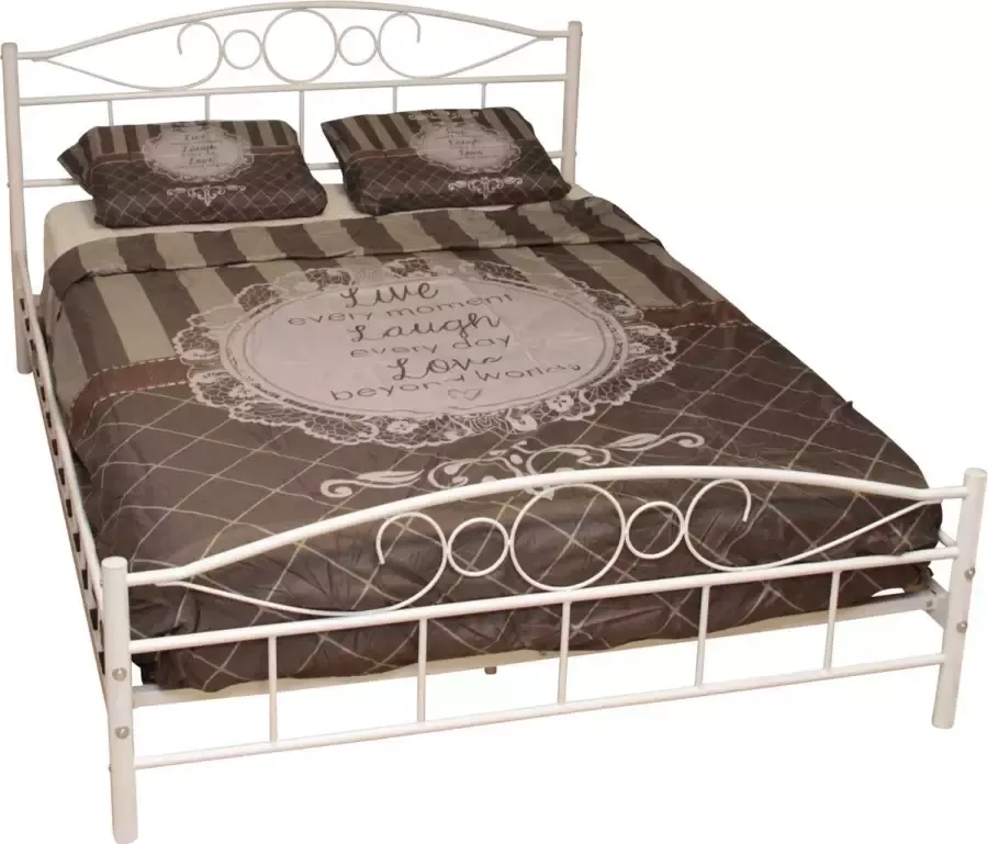 Poldimar Tweepersoonsbed Marionne 160x200 Wit