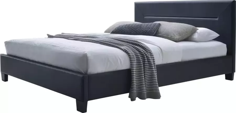 Poldimar Tweepersoonsbed Mikey 160x200 Zwart