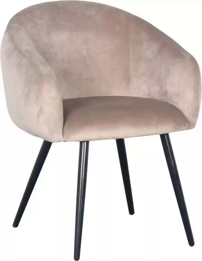 Pole to Pole Bubble stoel Velvet Sand White