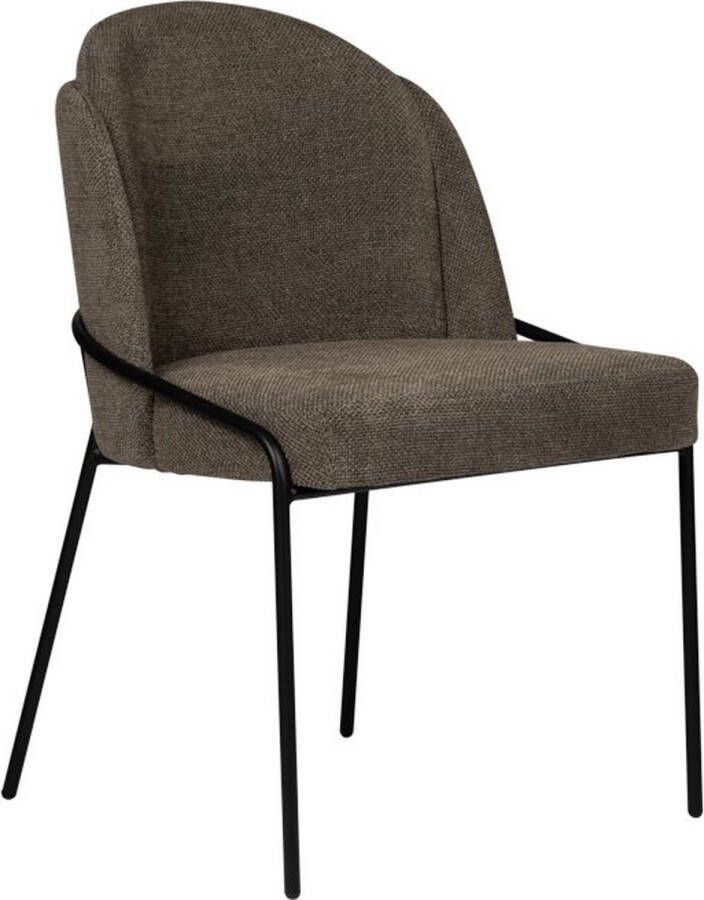 Pole to Pole Fjord Eetkamerstoel Chenille Taupe