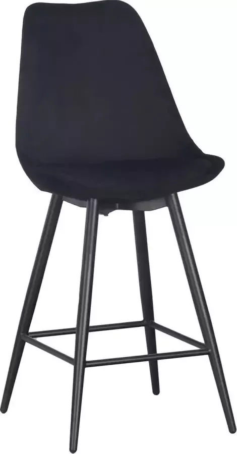 Pole to Pole Leaf keuken barstoel Zwart
