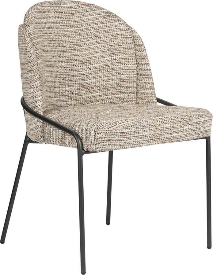 Pole to Pole Fjord Eetkamerstoel Tweed Bouclé Coco