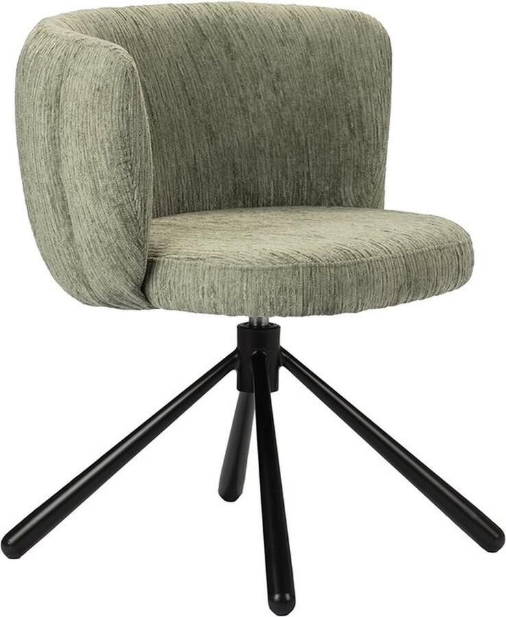 Pole to Pole Shell Rotating Chair Crocodile Green