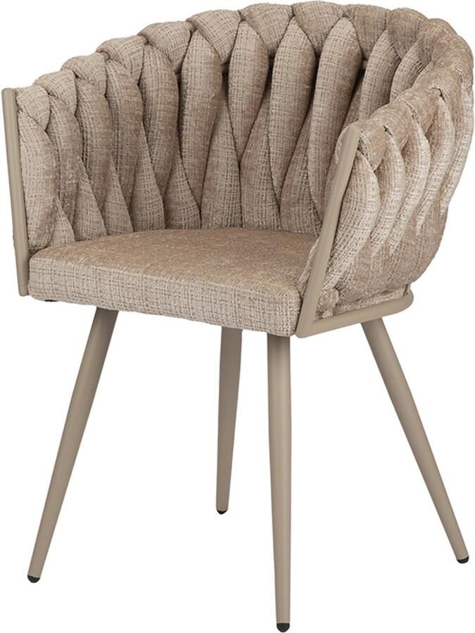 Pole to Pole Wave eetkamerstoel Crème - Foto 2