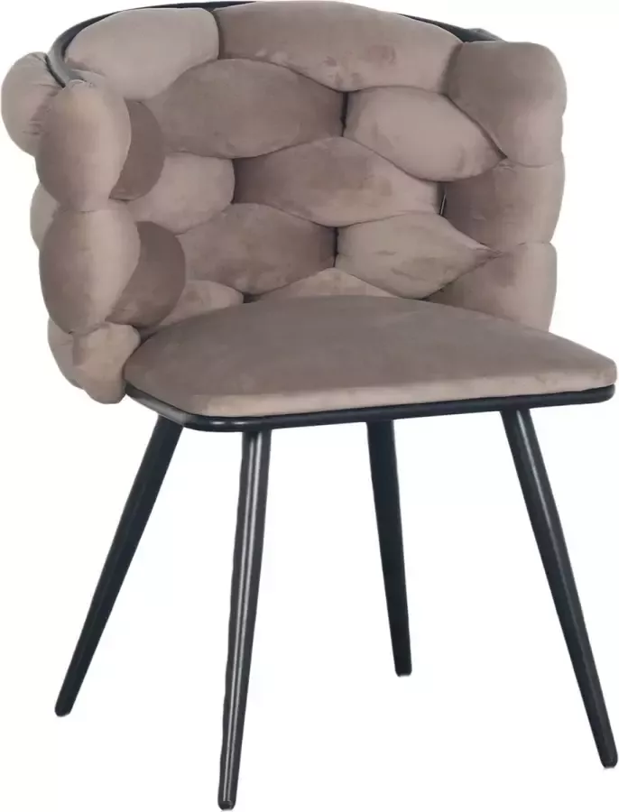 Pole to Pole Rock Eetkamerstoel Zand Wit