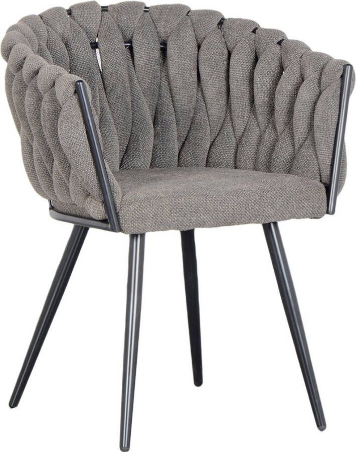 Pole to Pole Wave Eetkamerstoel Taupe