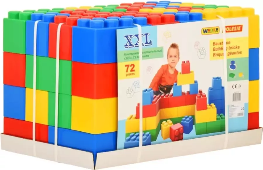 Polesie Wader Speelgoedblokken XXL 72 st