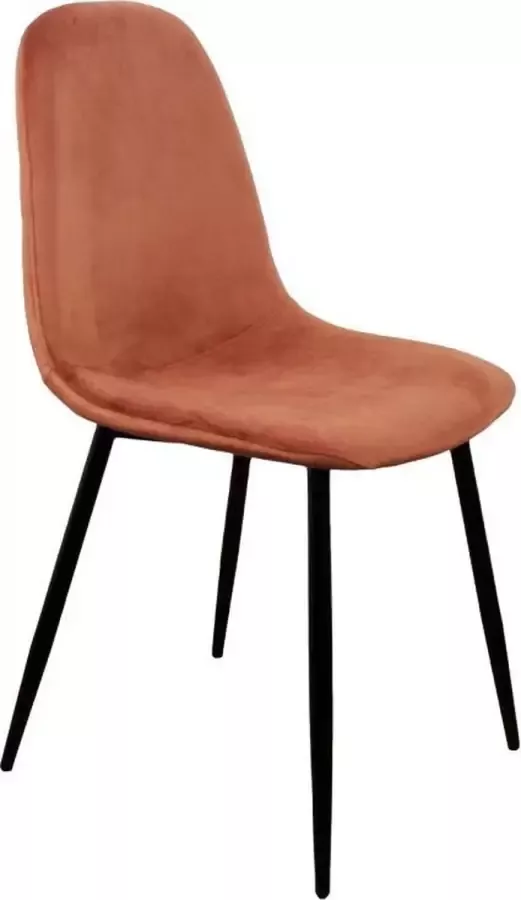 PoleWolf Blossom chair Velvet Koper