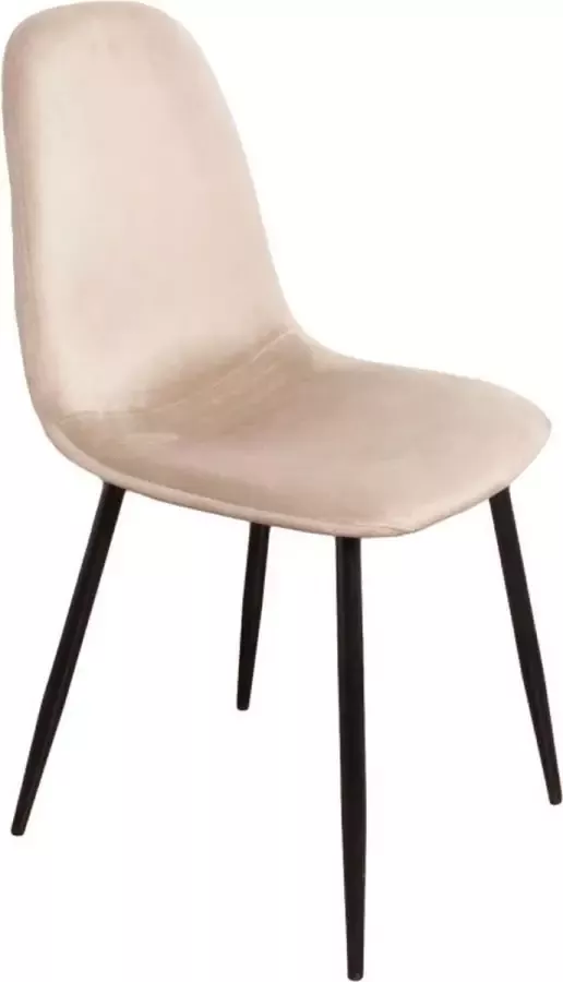 PoleWolf Blossom chair Velvet Sand White