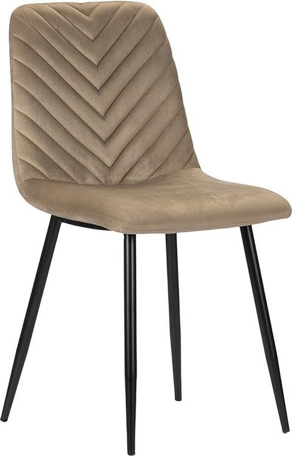 PoleWolf Sunset stoel Velvet Zand Wit