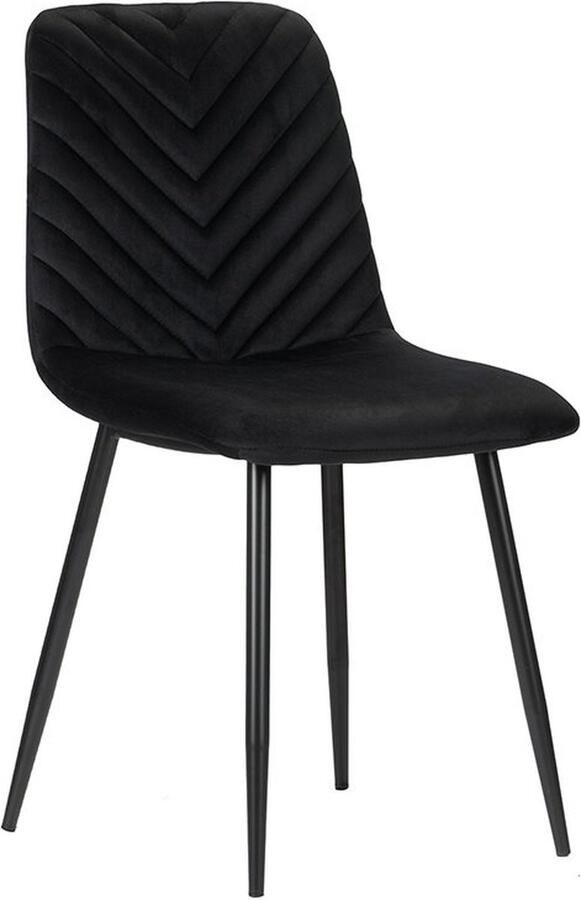 PoleWolf Sunset stoel Velvet Zwart