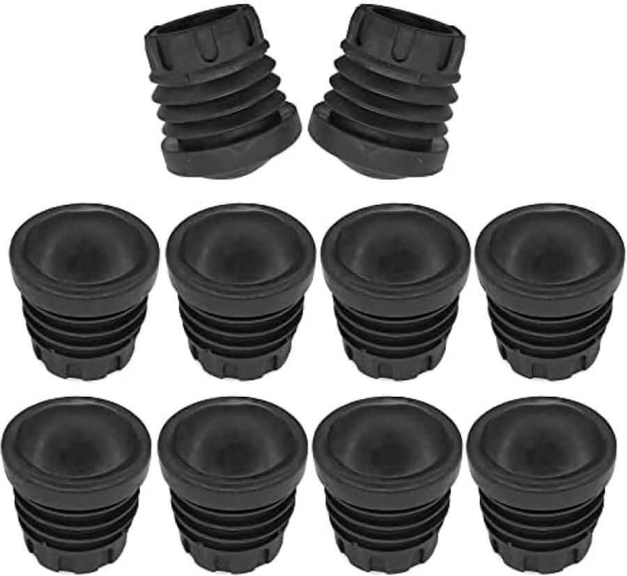 PolkaHome 10 Verstelbare Meubelpootbeschermers Antislip Rubber