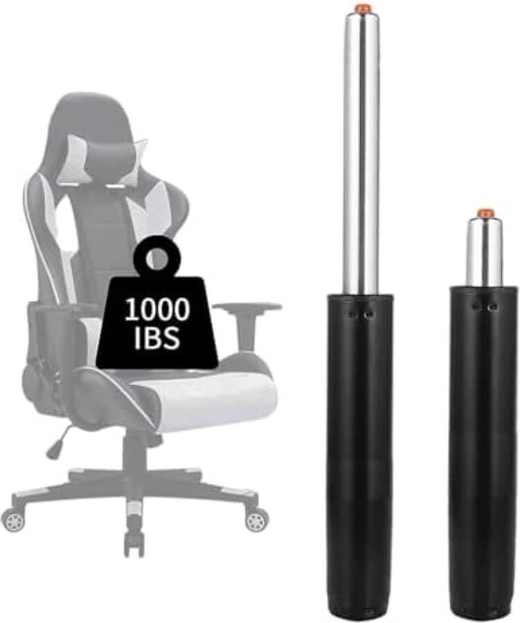 PolkaHome Bureaustoel Gasveer Verstelbare Zitcomfort Cilinder