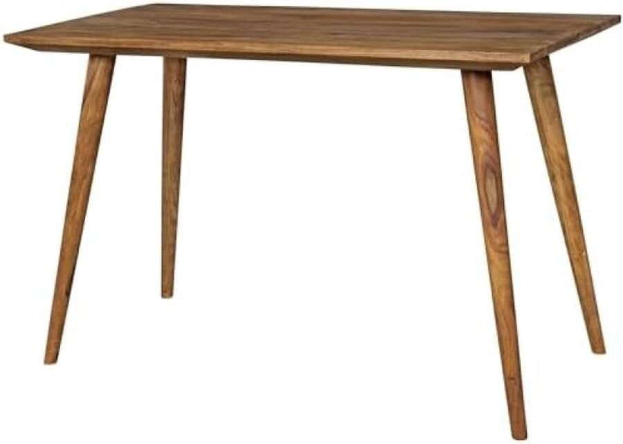 PolkaHome Eettafel Sheesham Massief Hout Keukentafel Tafel Eetkamer Woonkamer Houten Tafel Klein