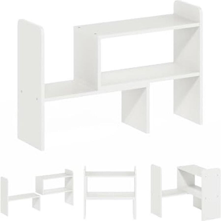 PolkaHome Klassieke Bureau Organisator Boekenplank