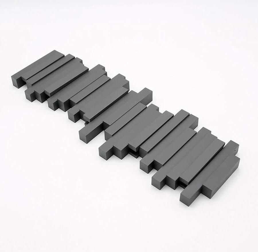 PolkaHome Sticks Garderobehaken moderne sobere en ruimtebesparende kapstok voor aan de muur met 5 uitklapbare haken