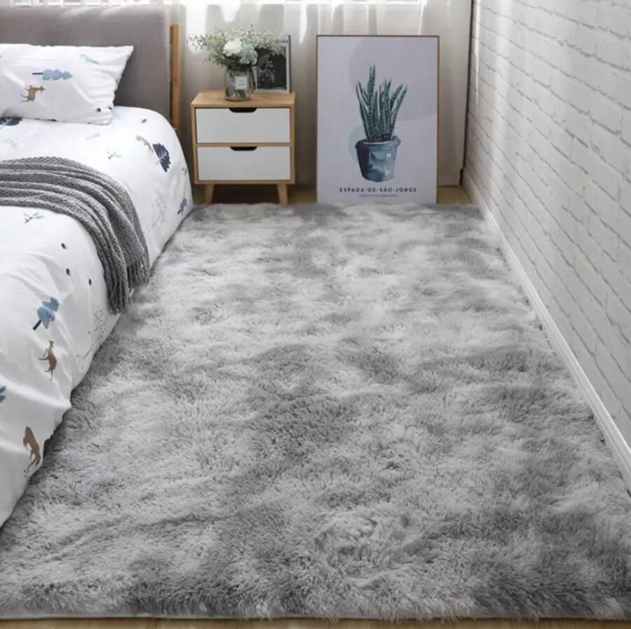 PolkaHome Vloerkleed Kinderkamer 120x160 Tapijt Woonkamer & Tapijt Slaapkamer Rechthoek Rug Carpet Hoogpolig Zacht Fluffy Antislip Modern Cadeau
