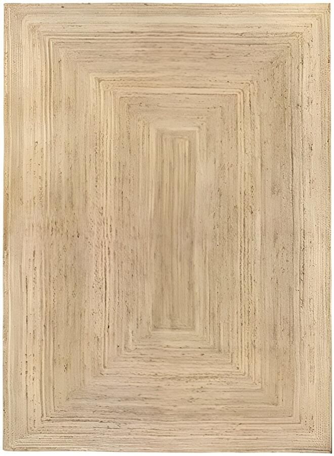 PolkaHome Vloerkleed Van Jute Tapijt Alhambra Natuurlijk 100% Natuurlijk Tapijt Van Jute Handgeweven Vloerkleed Voor Woonkamer Slaapkamer Eetkamer Gang Ingang 350x250 cm