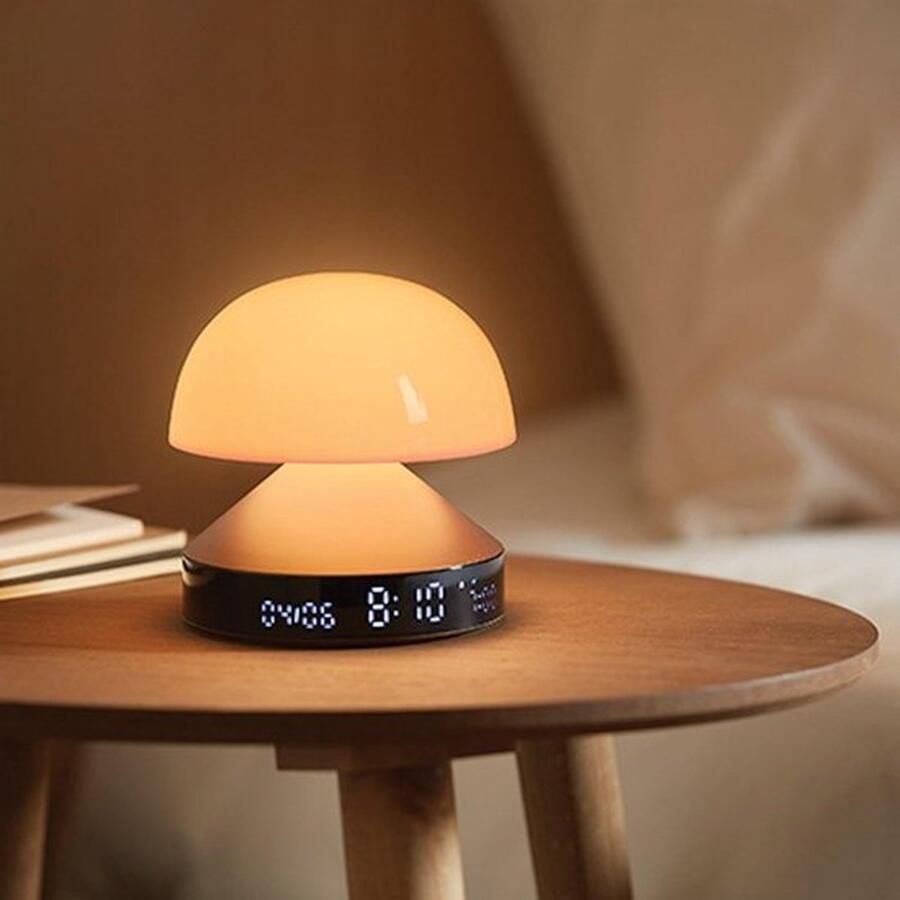 PolkaHome Wake-Up Light Bed Sfeerlamp Digitale Wekker Lichtwekker Wake up light wekker Wake-up lights