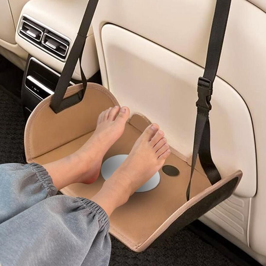 Porfoyo Voetensteun voor in het vliegtuig verstelbare voetensteun voor in het vliegtuig voetensteun voor in de auto draagbare voetensteun voor op reis in het vliegtuig op kantoor en in de auto