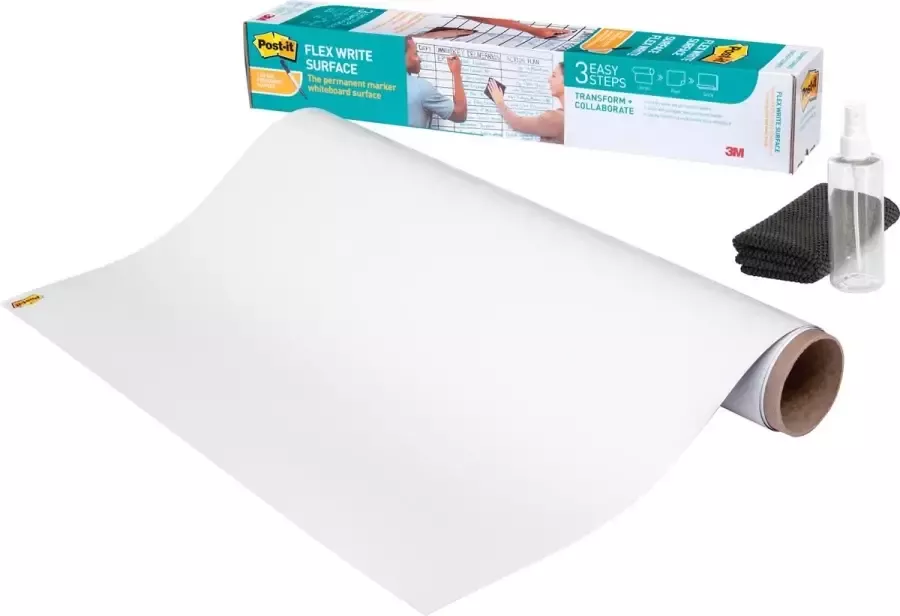 Post-it Whiteboardfolie 3M Flex Write Surface 60 9x91 4cm wit