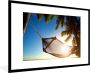 PosterMonkey Fotolijst incl. Poster Hangmat Strand Zon 120x80 cm Posterlijst - Thumbnail 2