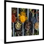 PosterMonkey Fotolijst incl. Poster Lepel Specerijen Kruiden Eten Tafel 40x40 cm Posterlijst - Thumbnail 1