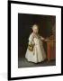 PosterMonkey Fotolijst incl. Poster Meisje bij een kinderstoel Schilderij van Govert Flinck 60x80 cm Posterlijst - Thumbnail 1