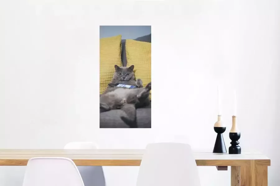 PosterMonkey Poster Kat Bank Lui 40x80 cm - Foto 2