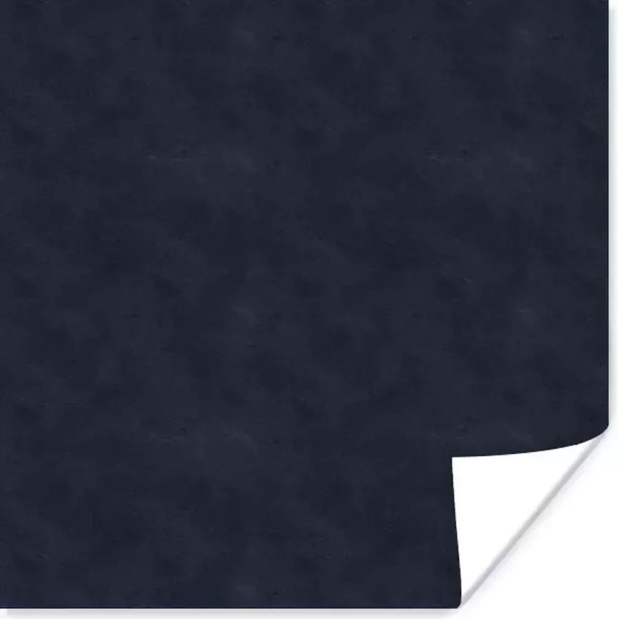 PosterMonkey Poster Leer Blauw Dierenhuid 100x100 cm XXL