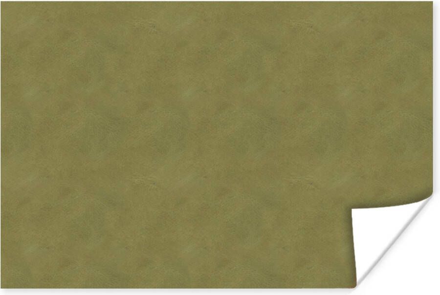 PosterMonkey Poster Leer Groen Dierenhuid 30x20 cm