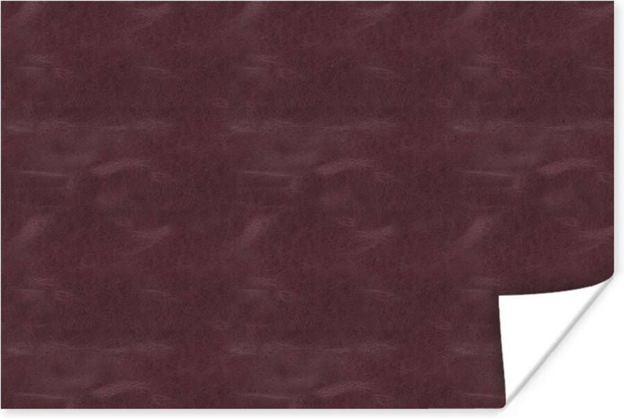 PosterMonkey Poster Leer Roze Dierenhuid 180x120 cm XXL