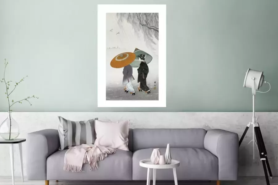 PosterMonkey Poster Vintage Vrouwen Parasol Japan 80x120 cm - Foto 2