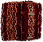 Poufs&Pillows Marokkaanse kelim poef Bohemian vloerkussen handgeweven uit natuurlijke materialen ongevuld K245 - Thumbnail 2
