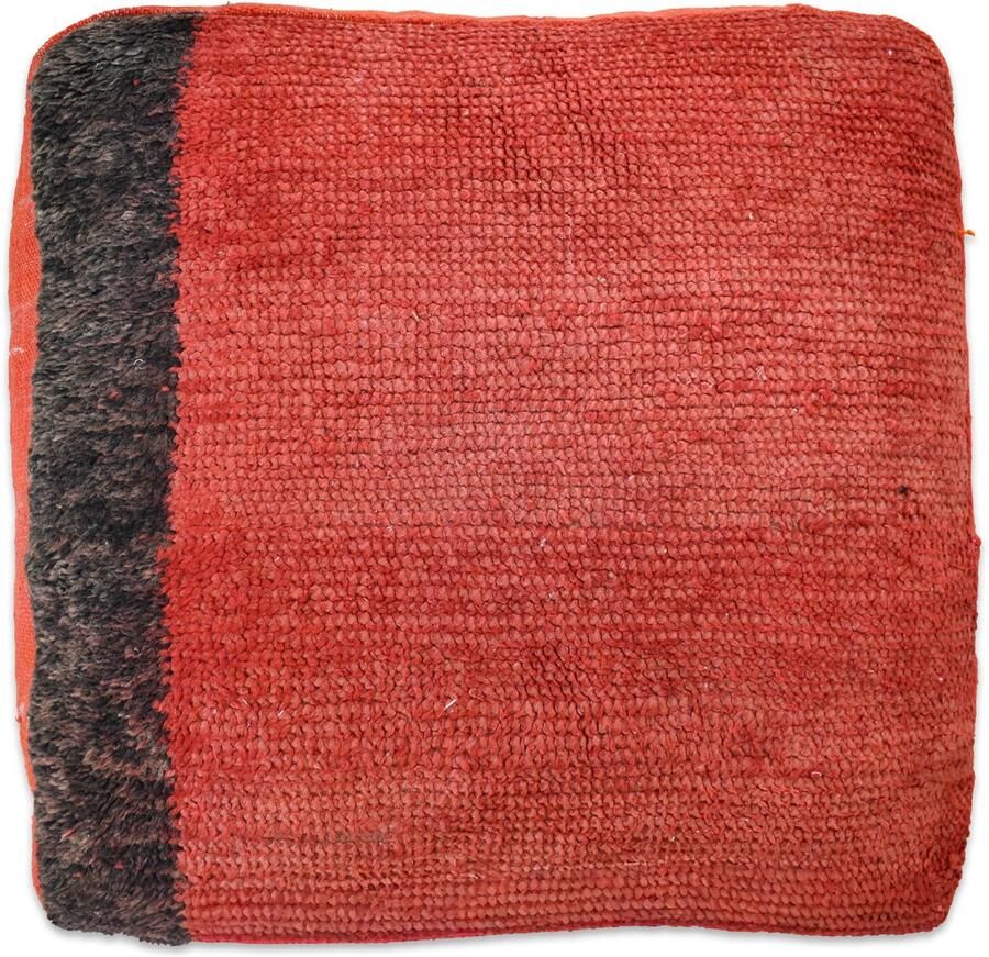 Poufs&Pillows Marokkaans vloerkussen Bohemian poef handgeweven unieke kelim uit natuurlijke materialen Gevuld geleverd k1145 - Foto 5