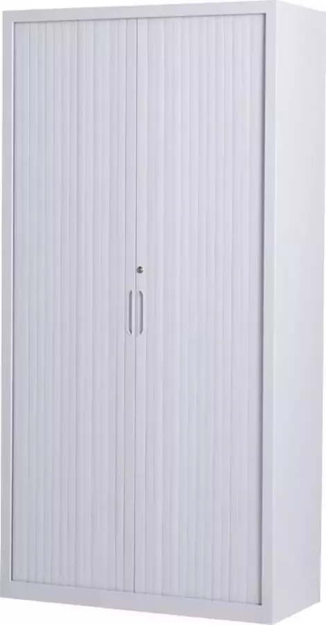 Povag Metalen roldeurkast Archiefkast Kantoorkast I 199x100x43.5 cm I Grijs I RKP-101 I