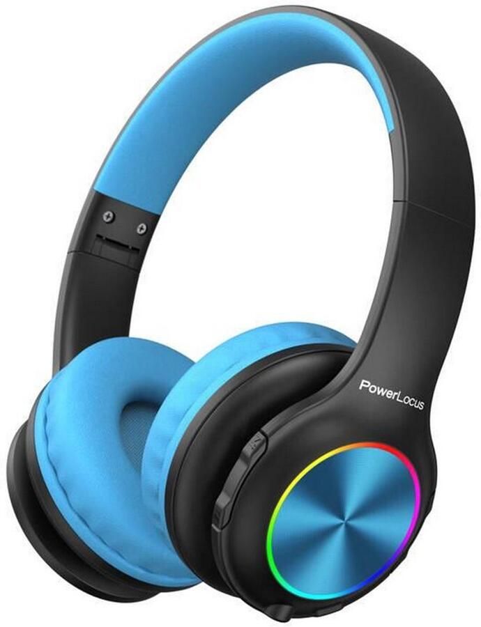 PowerLocus pwl-pled-blackblue Hoofdtelefoon