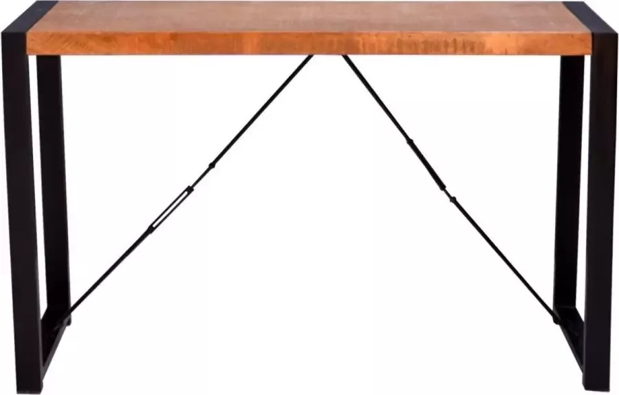 Mangoe Meubels Sidetable Lucas 120x35x76 cm mangohout en metaal