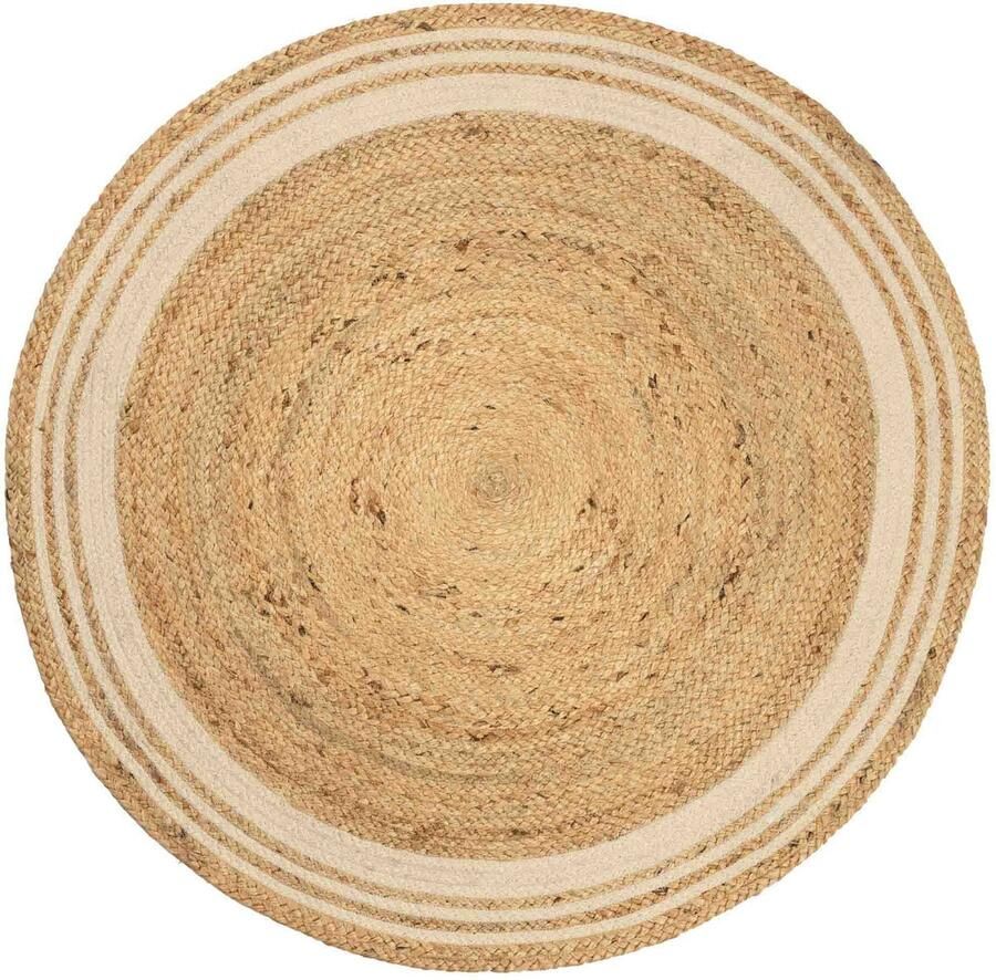 Prénatal Jutte Vloerkleed Ecru- Kleed Babykamer Kinderkamer Onbehandeld Naturel 90 cm