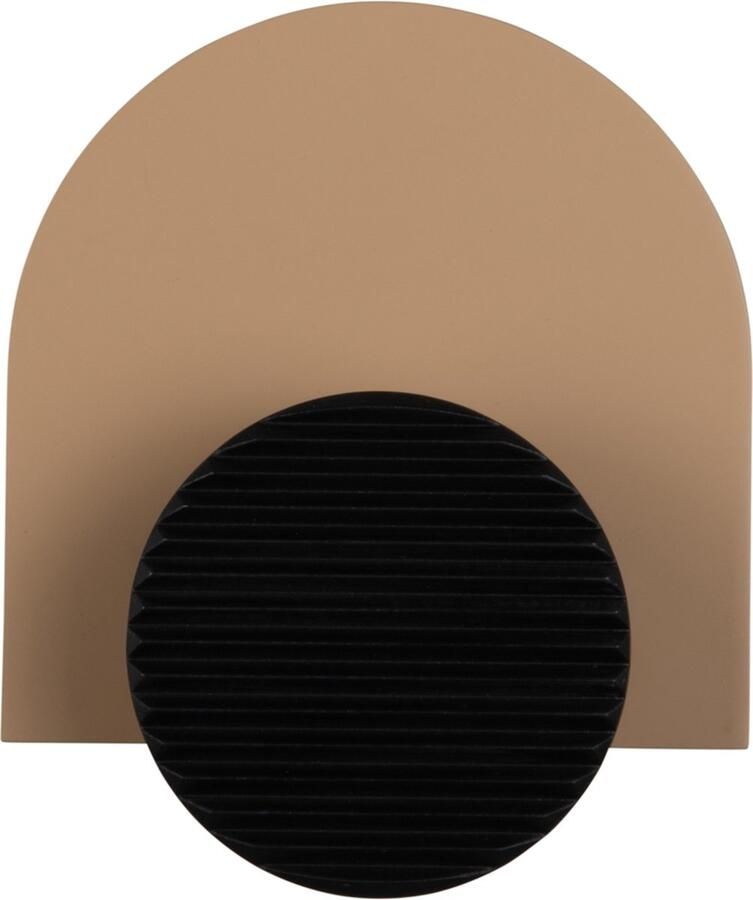 Present Time Coat Hanger Single Knob Zachtbruin