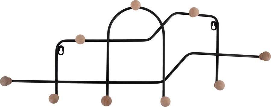Present Time Coat Rack Maze Zwart